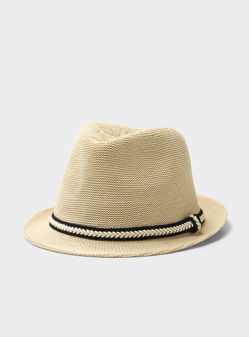 Soft knit trilby product image (primary)