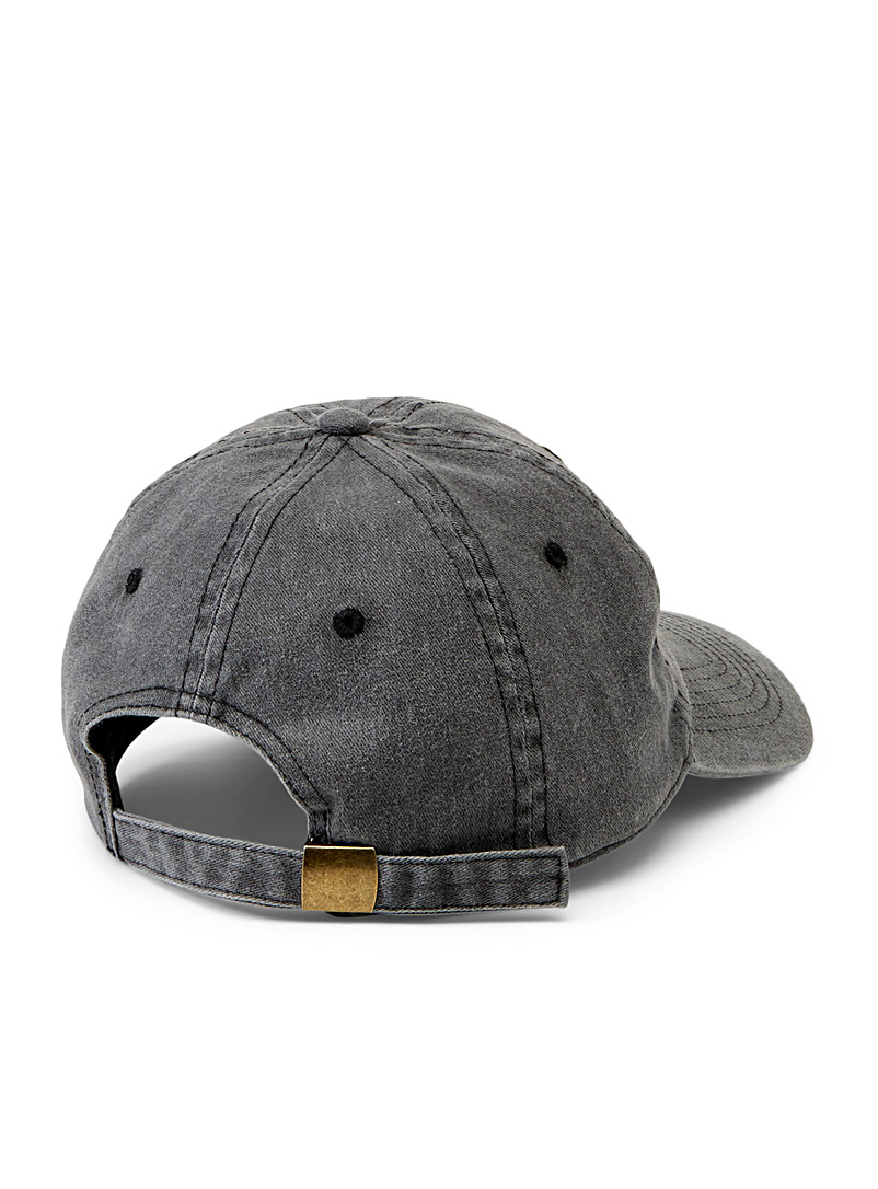 Faded denim baseball cap product image 2