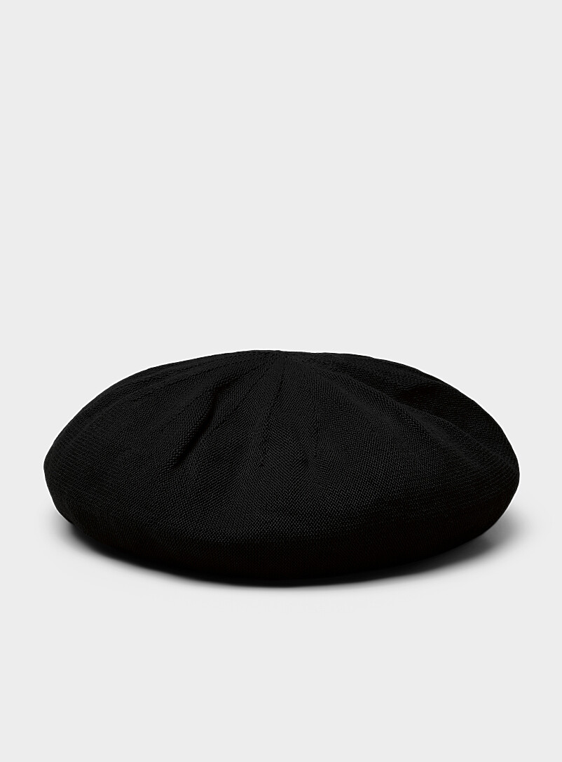 Lightweight 100% cotton beret product image (primary)