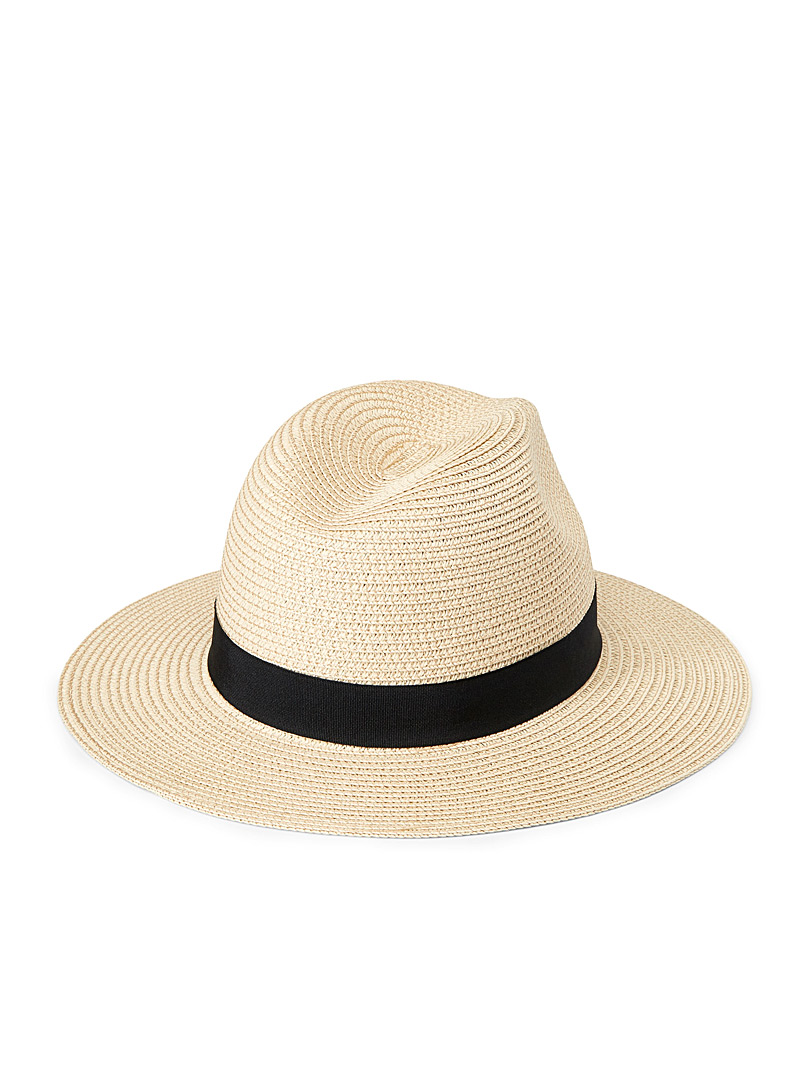 Trimmed straw Panama hat product image 2