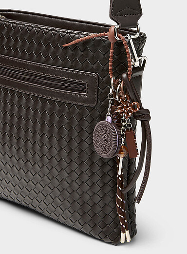 Chocolate cookie charm key ring | Le 31 | | Simons
