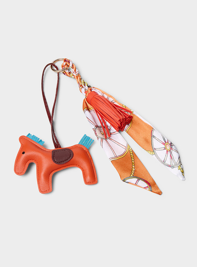 Horse and tassel bag charm product image (primary)