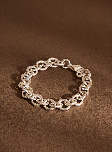 Solid silver chain bracelet | Adem Joaillerie | | Simons
