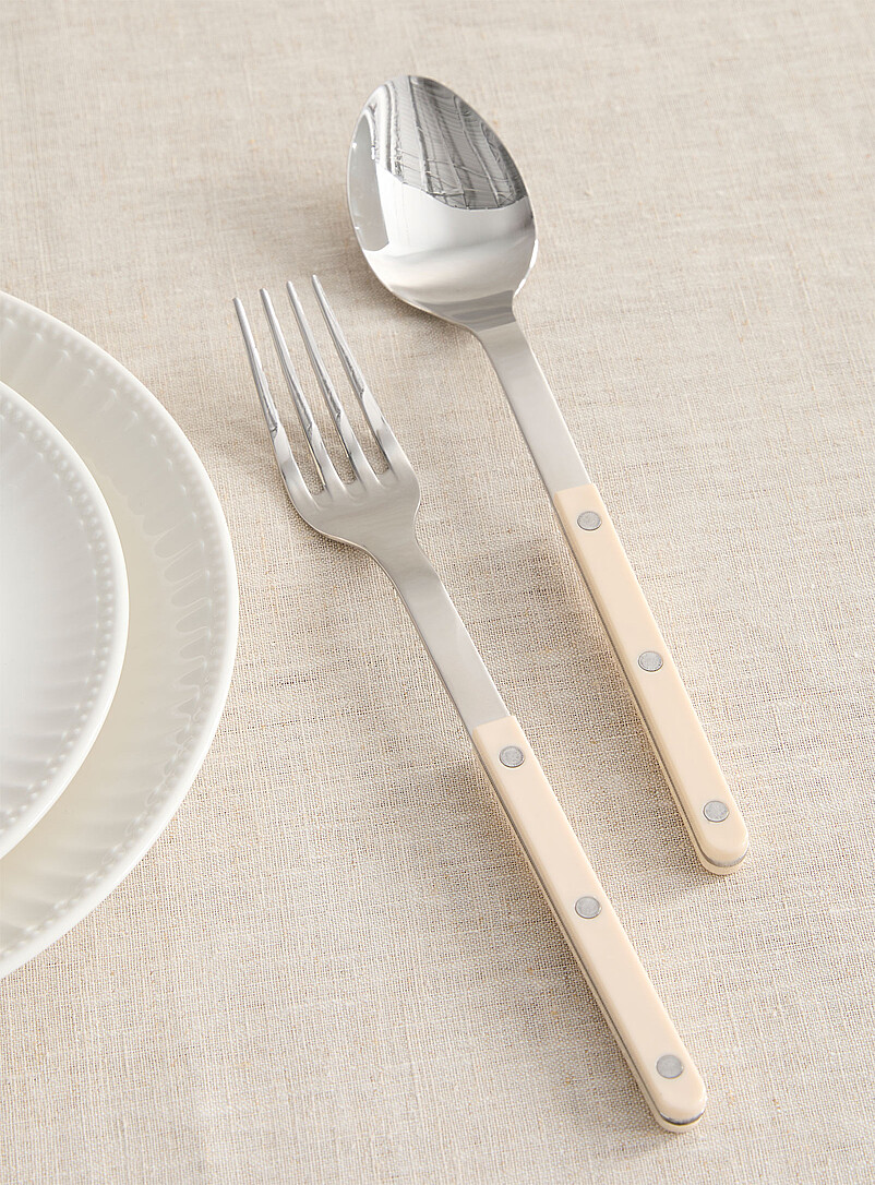 Bistrot plain utensils Set of 2 product image (primary)