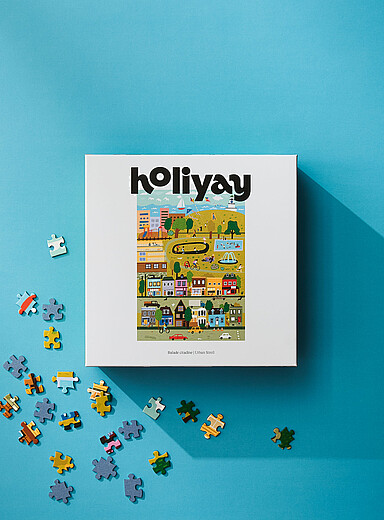 Urban Stroll puzzle 1000 pieces <b>In collaboration with artist Alysha Dawn Puopolo</b>