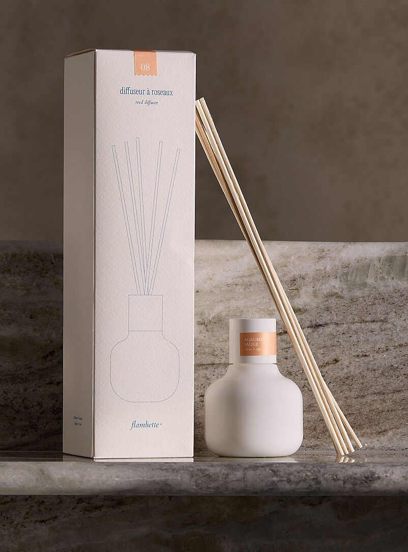 Citrus and sage reeds diffuser product image (primary)