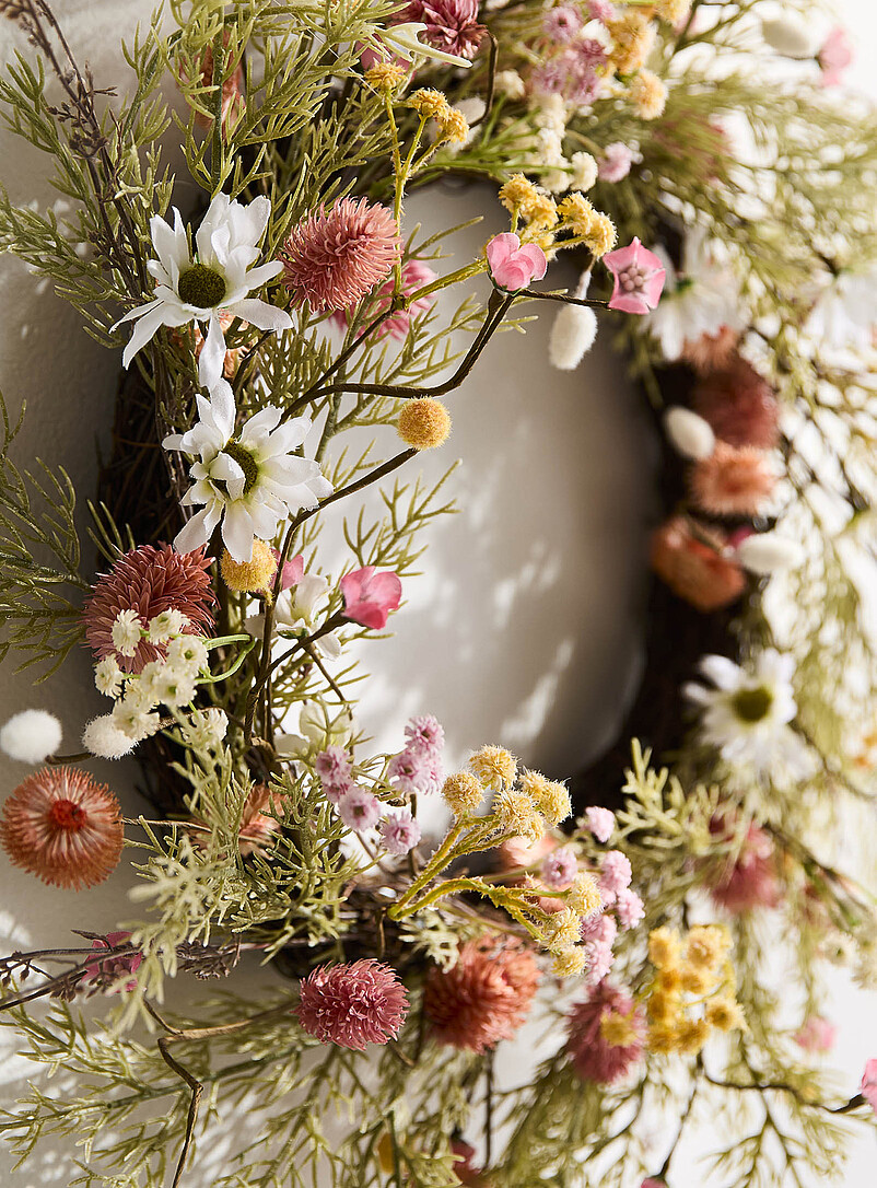 Simons Maison: La couronne gerbe printani&egrave;re Assorti