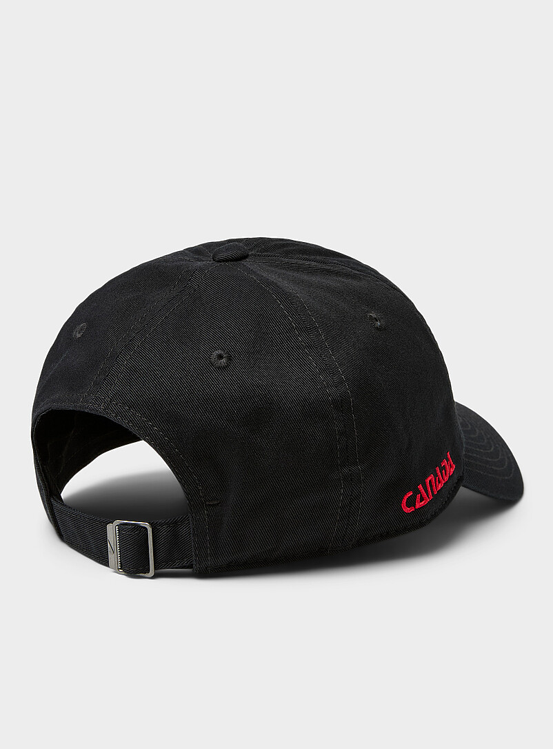 Le 31: La casquette dad &eacute;quipe Canada Noir pour homme