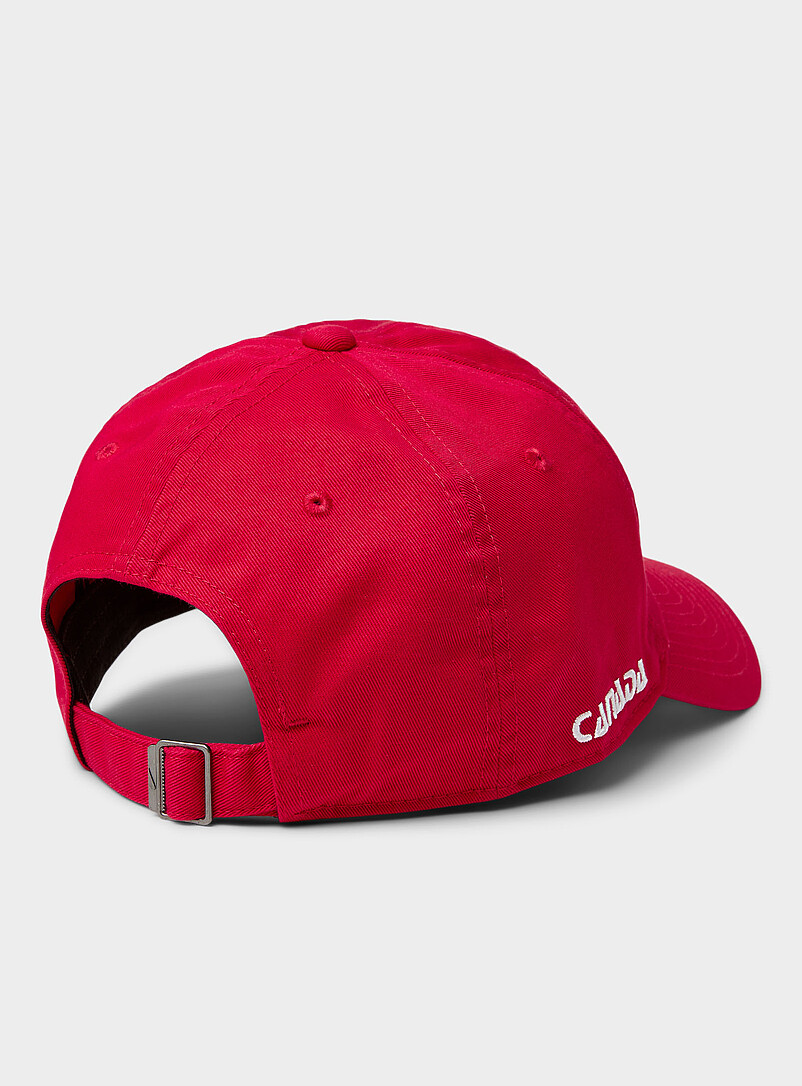 Le 31: La casquette dad &eacute;quipe Canada Noir pour homme