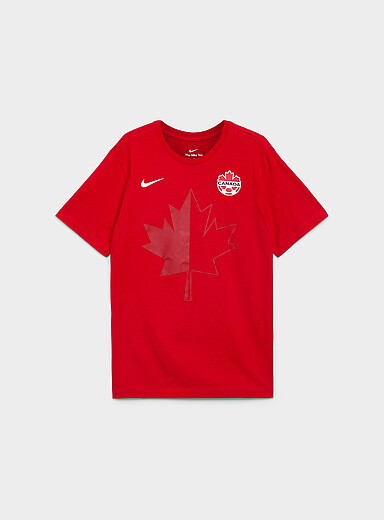Le t-shirt Canada Soccer Core rouge