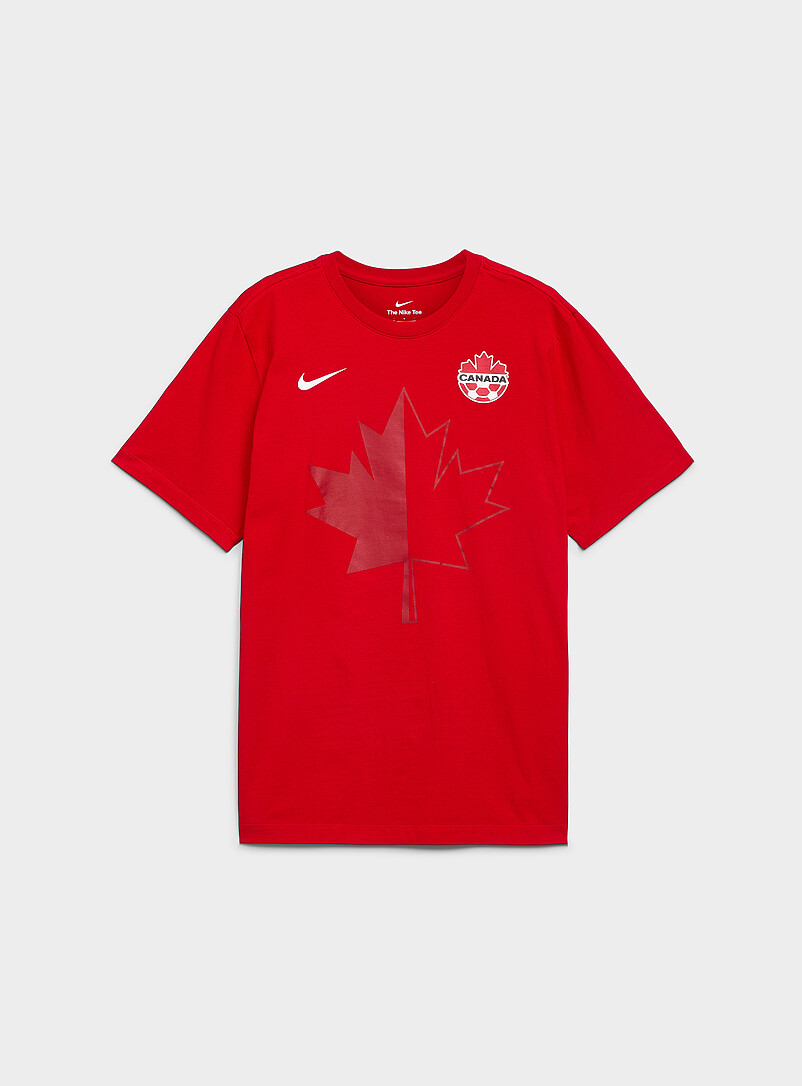 Nike Black Team Canada T-shirt for men
