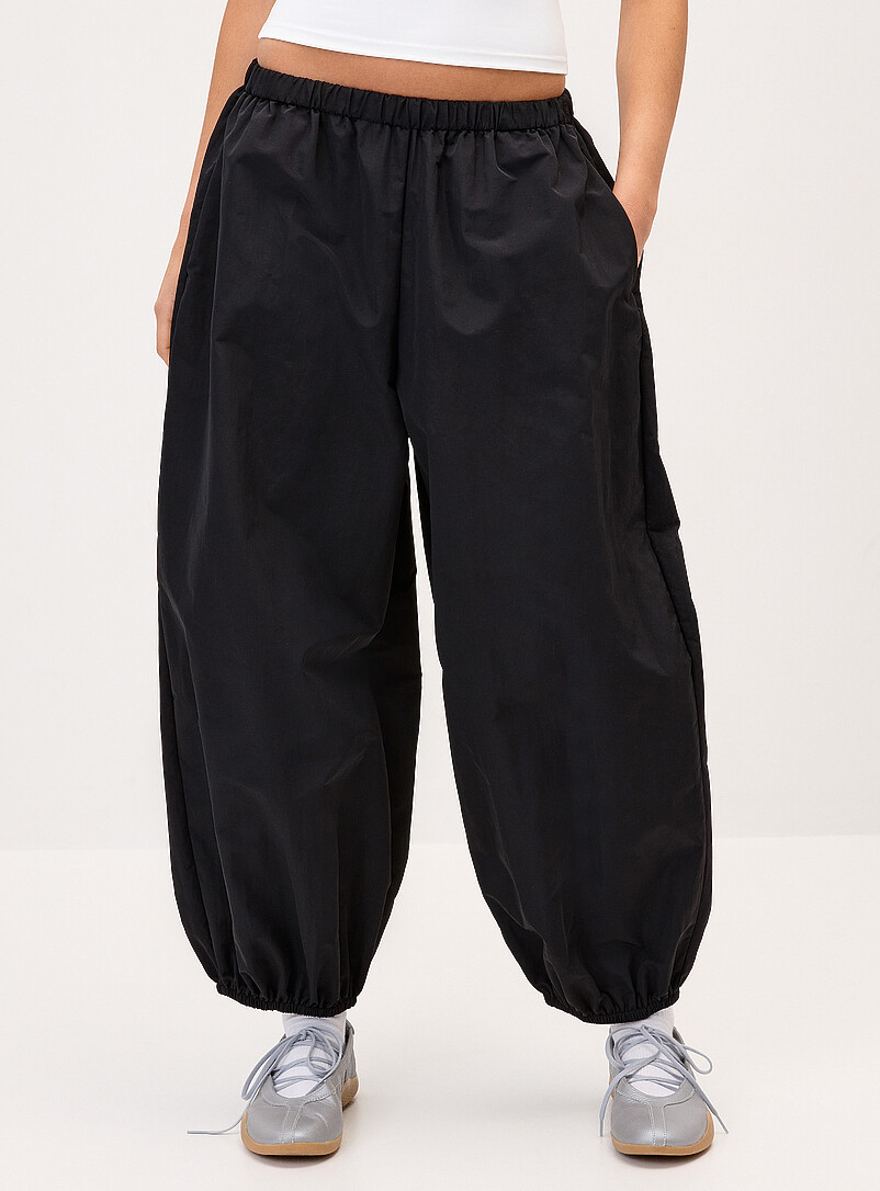Only: Le jogger ballon toile Noir pour femme