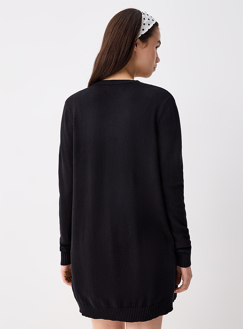 Lesly patch pocket open cardigan product image 3