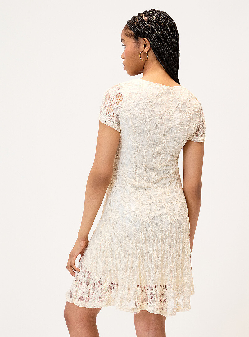 Lace V-neck minidress product image 3