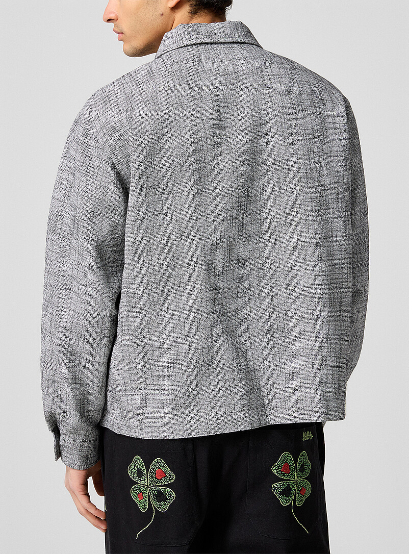 Ohio woven zip-up jacket | BODE | | Simons