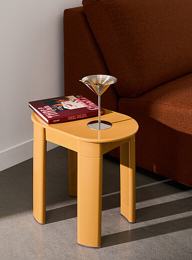 Small sculptural side table