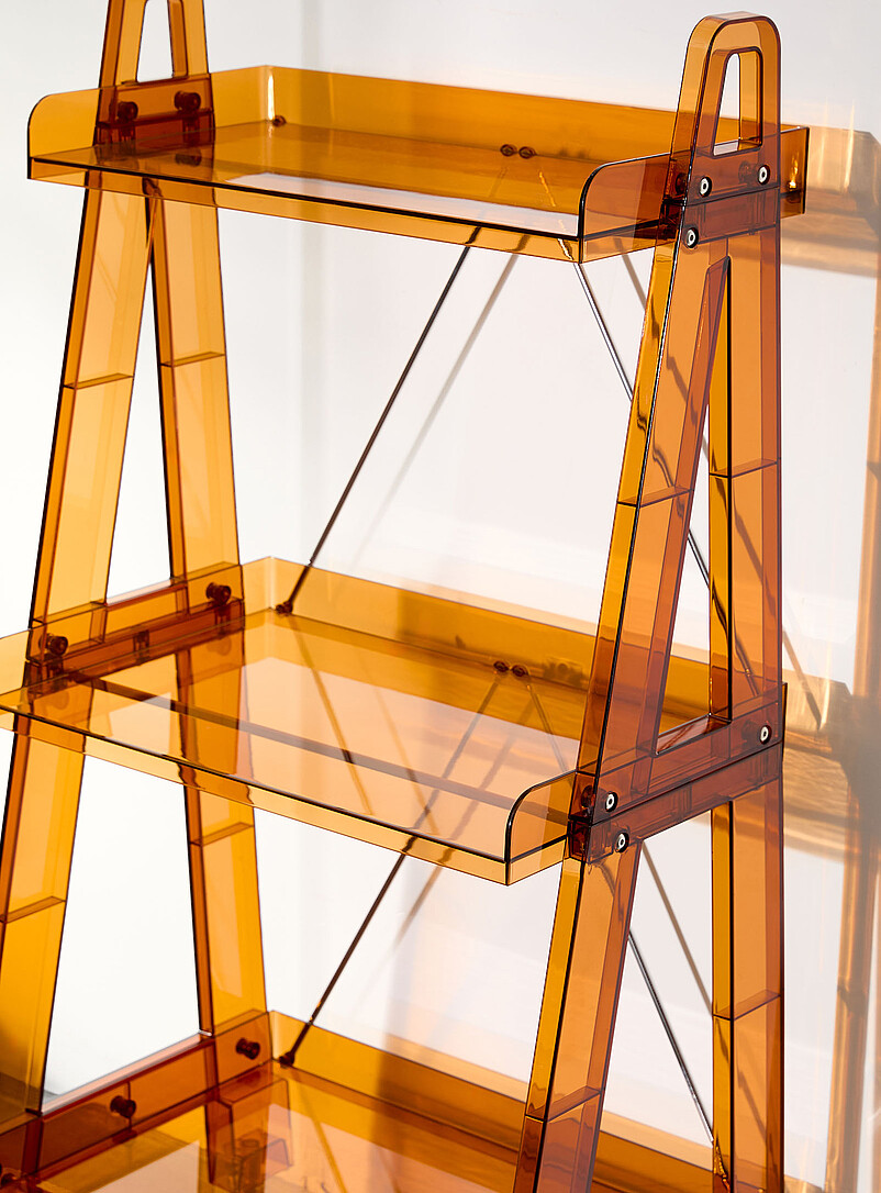 Large wheeled polycarbonate shelving product image 2