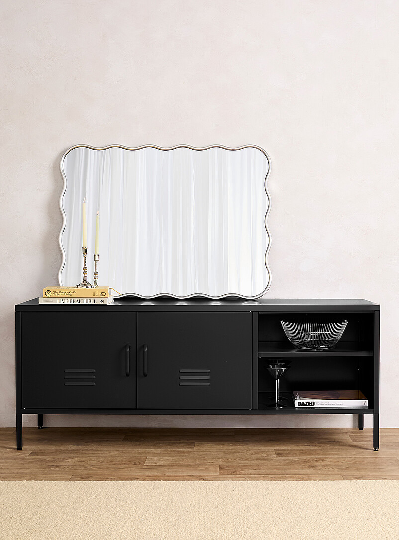 Metal Locker-Style Media Unit 60"