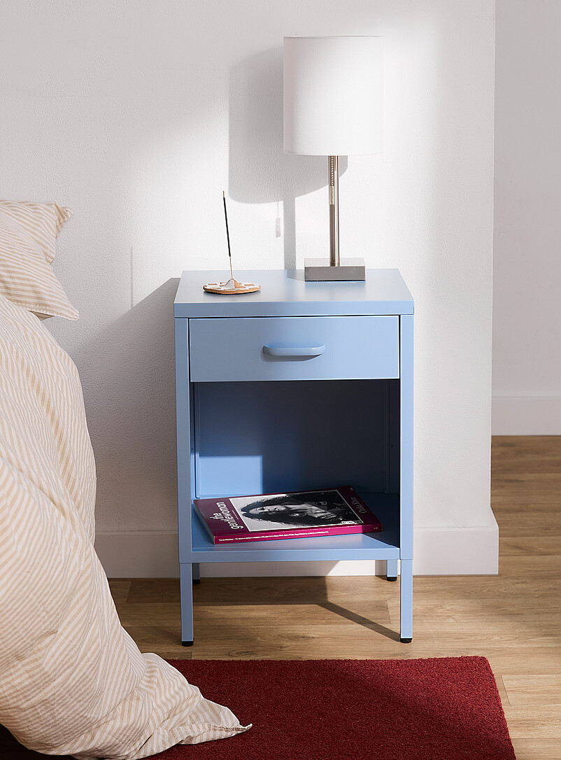 Metal Bedside Table With Legs