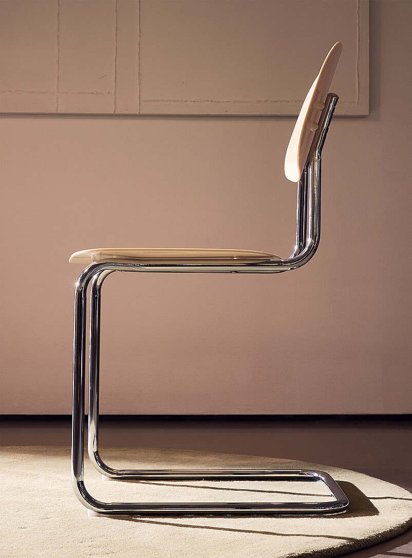 Polycarbonate and metal chairs Set of 2 product image 2