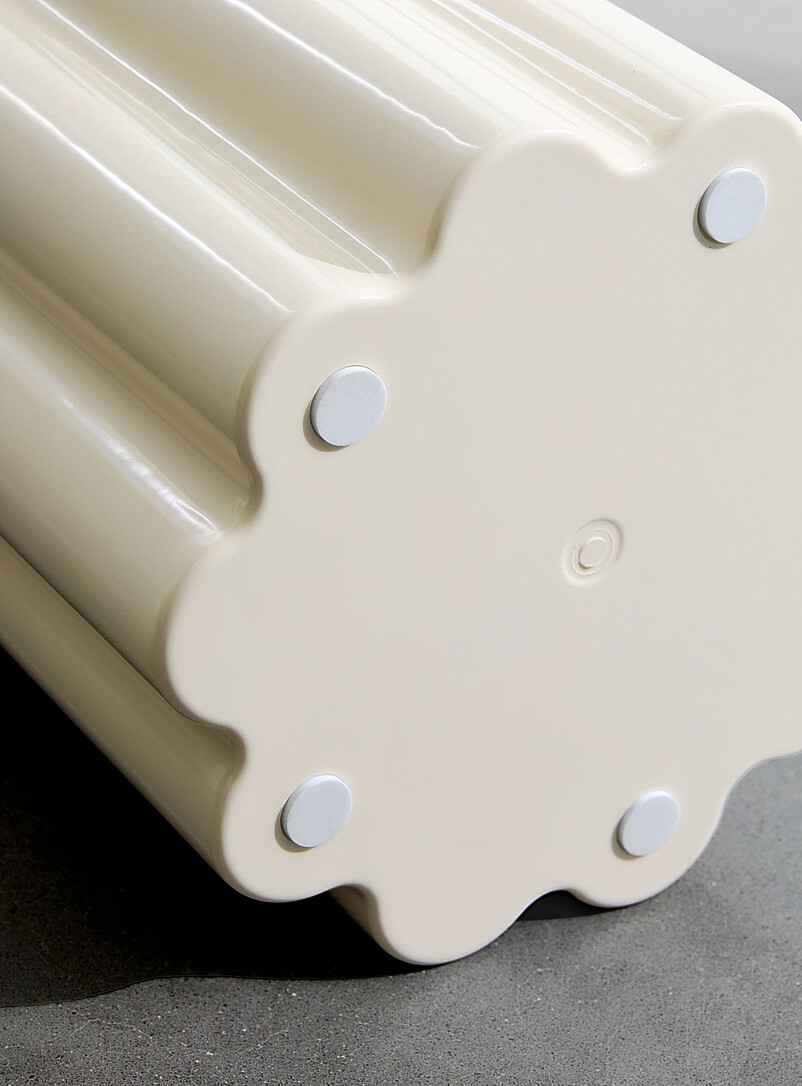 Scalloped side table product image 2