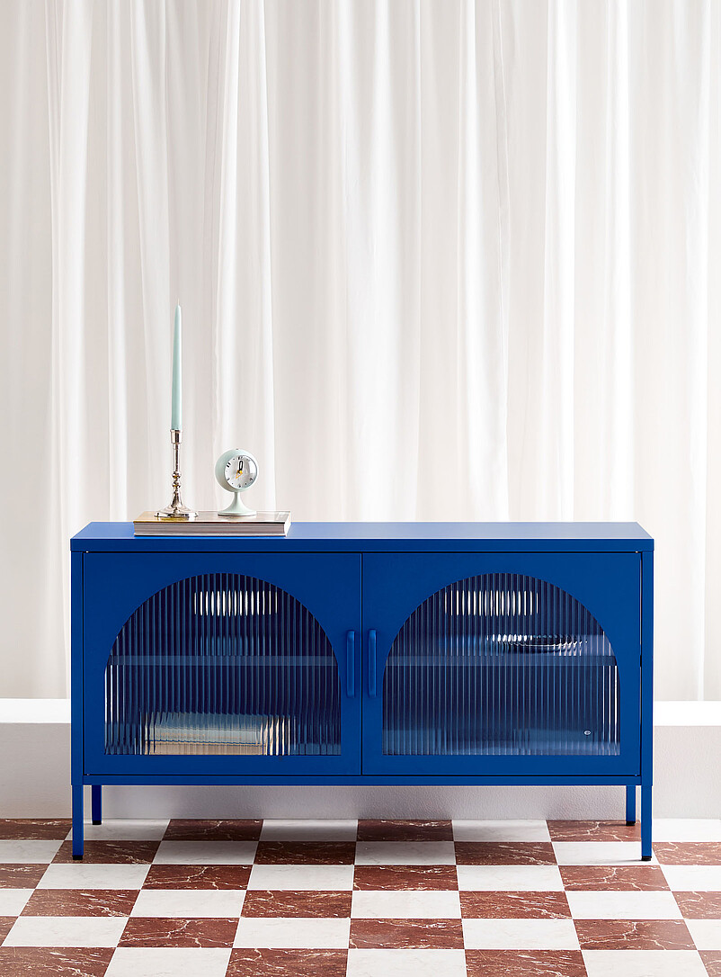Metal Tv Unit With Doors