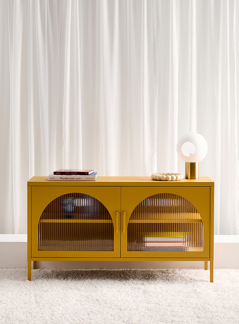 Metal Tv Unit With Doors