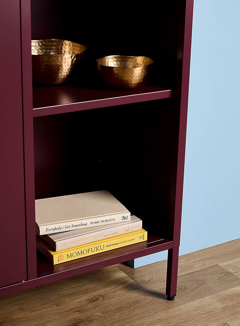 Metal locker-style sideboard product image 3