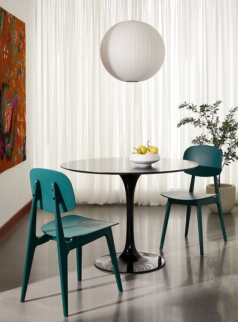 Colourfull polypropylene chairs Set of 2 product image (primary)