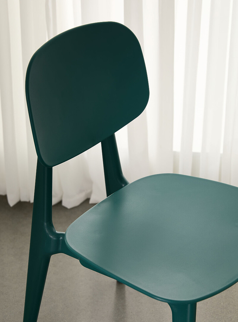 Colourfull polypropylene chairs Set of 2 product image 3