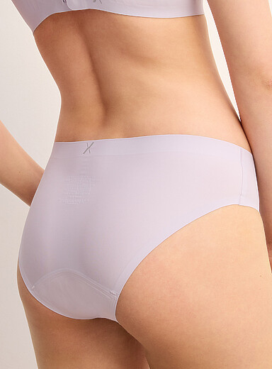 Knix Lilacs UltraThin No-Show bikini period panty Absorption: moderate for women