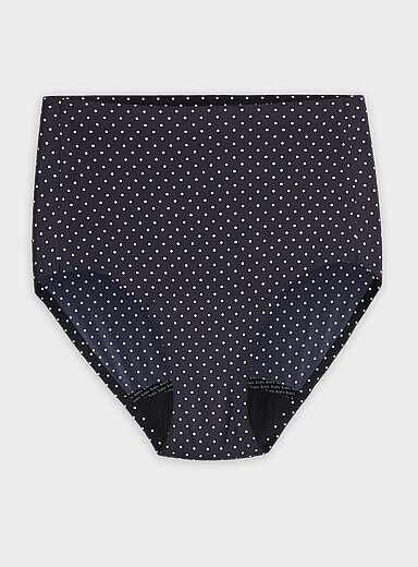 Knix Polka dot UltraThin No-Show high-waist period panty Absorption: moderate for women