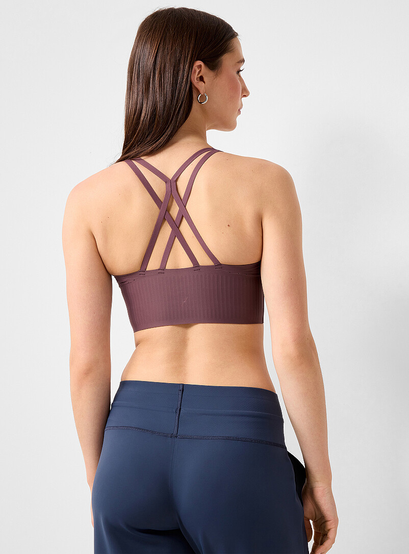 Knix Chocolate/Espresso Longevity moulded bra for women