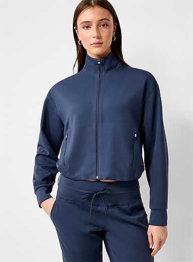 La veste bomber toucher soyeux CloudCut