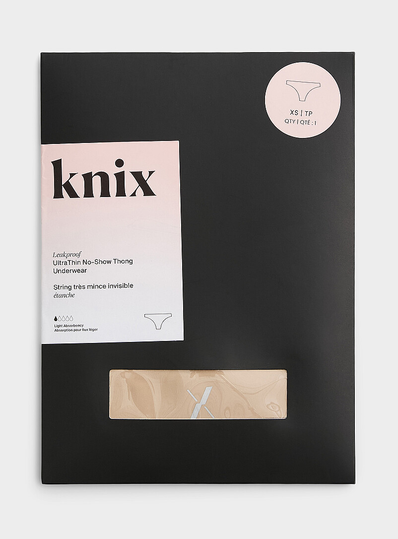 UltraThin No-Show thong period panty Absorption: light product image 3