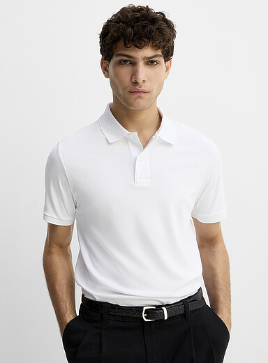 Pima cotton polo