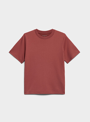 Le t-shirt d&eacute;contract&eacute; coton pima