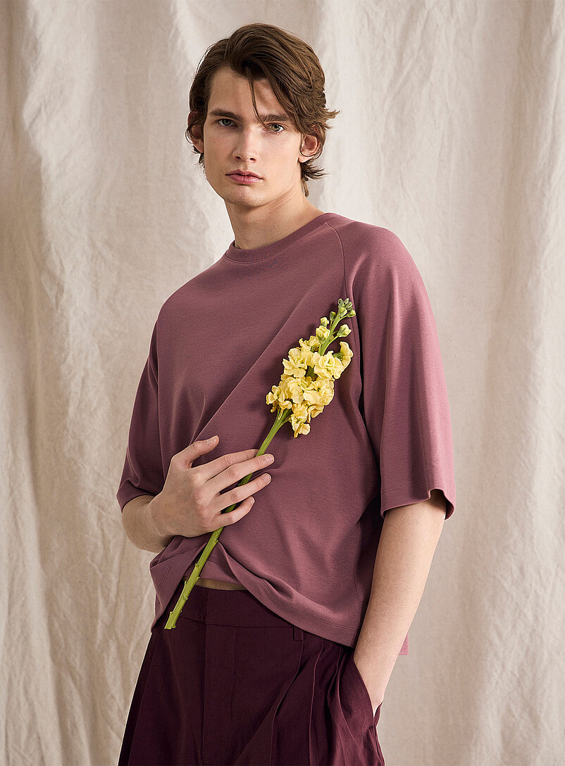 Raglan Sleeve Boxy T-Shirt Le 31 Studio Capsule