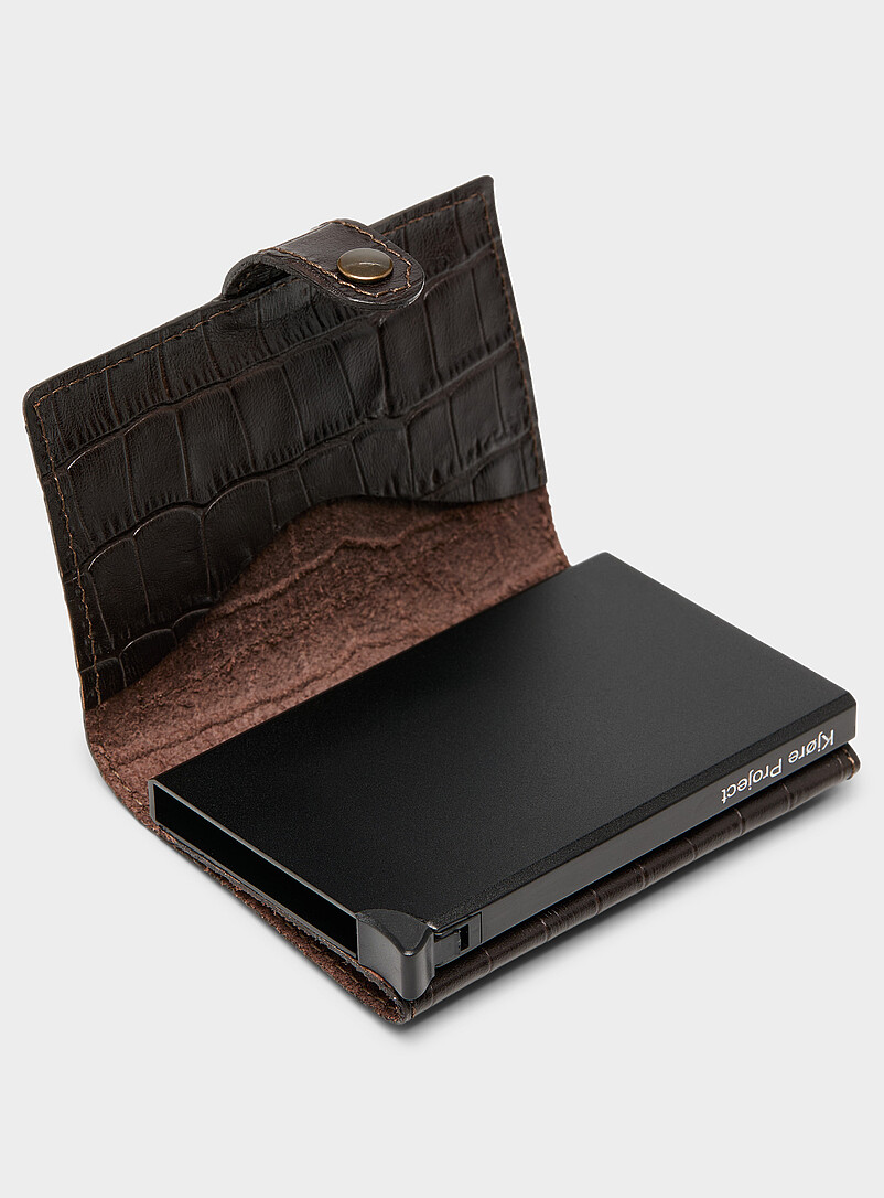 Secrid croc-leather miniwallet product image 3