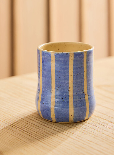 Summer Stripe Ceramic Mug