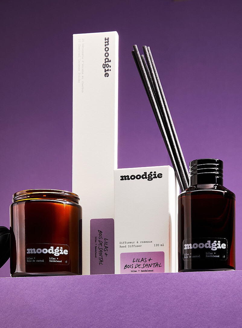 Lilac and Sandalwood reeds diffuser product image 2