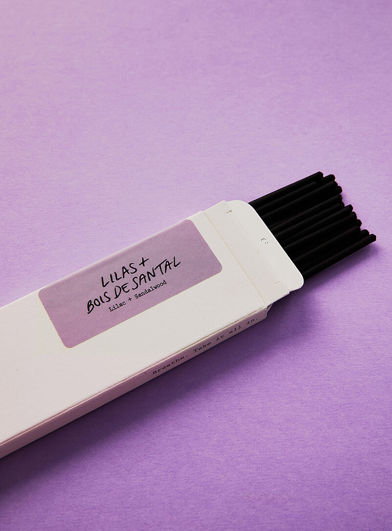 Lilac and Sandalwood incense sticks Set of 20 product image 2