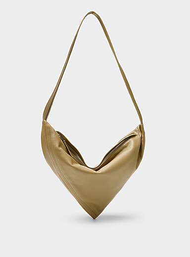 Le sac triangulaire cuir Vancouver