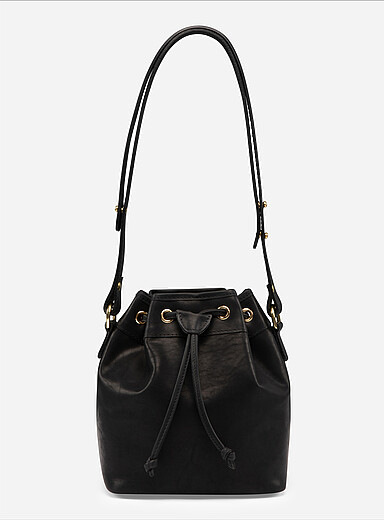 Vegetable-tanned leather bucket bag | Monte & Coe | | Simons