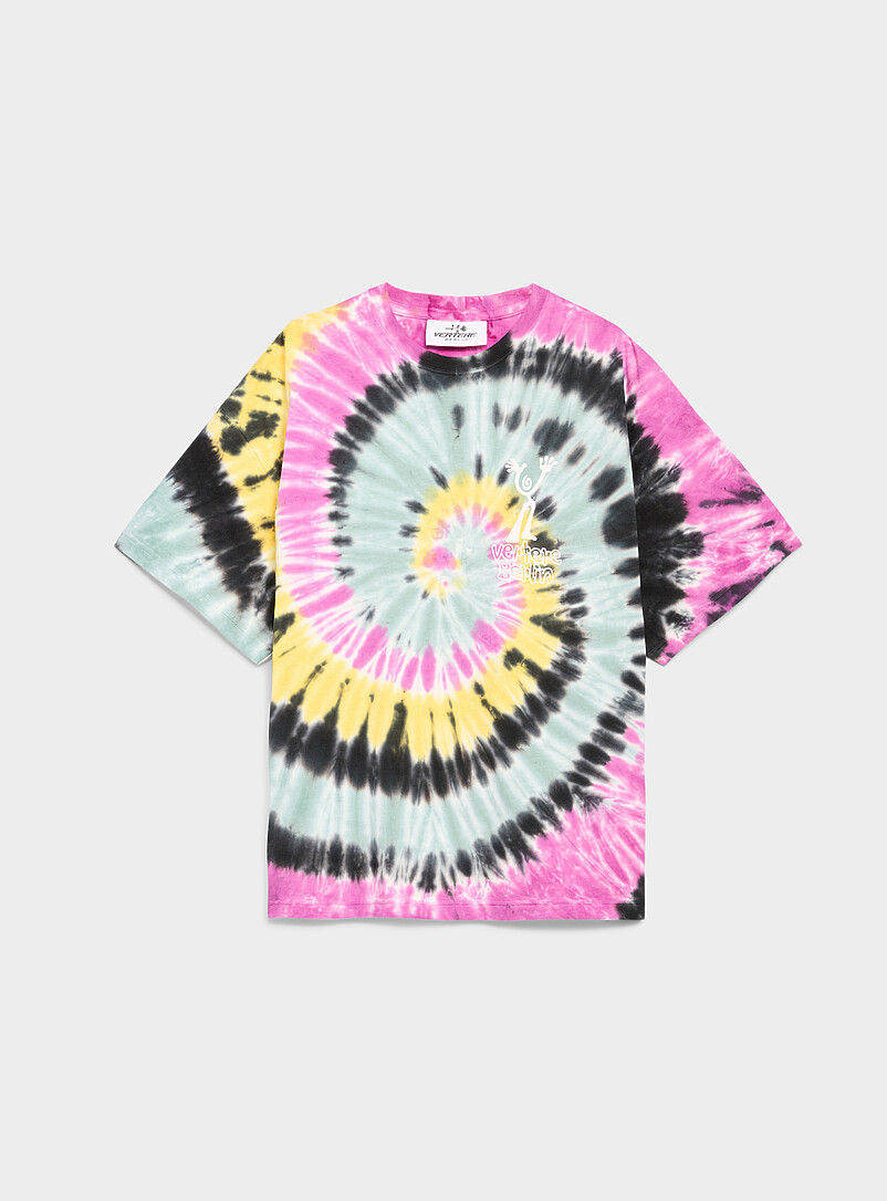 Day 'N' Night tie-dye T-shirt product image (primary)