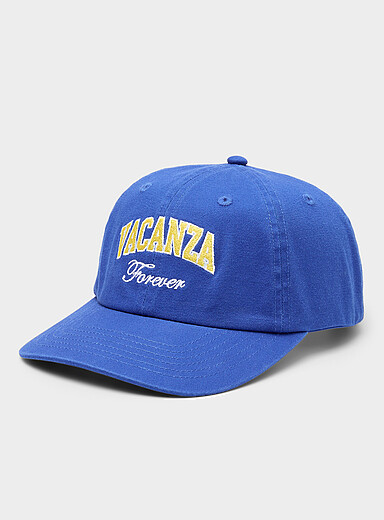 On Vacation Blue Vacanza Forever royal-blue cap for men