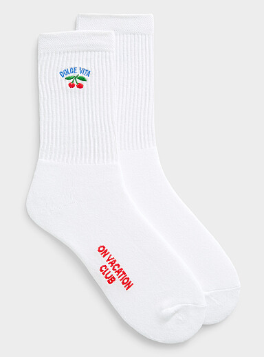 Dolce Vita ribbed socks