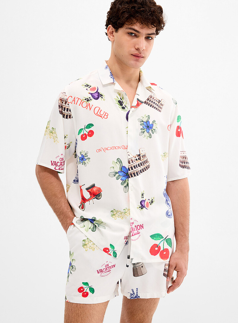 Romana camp shirt Relaxed fit product image (primary)