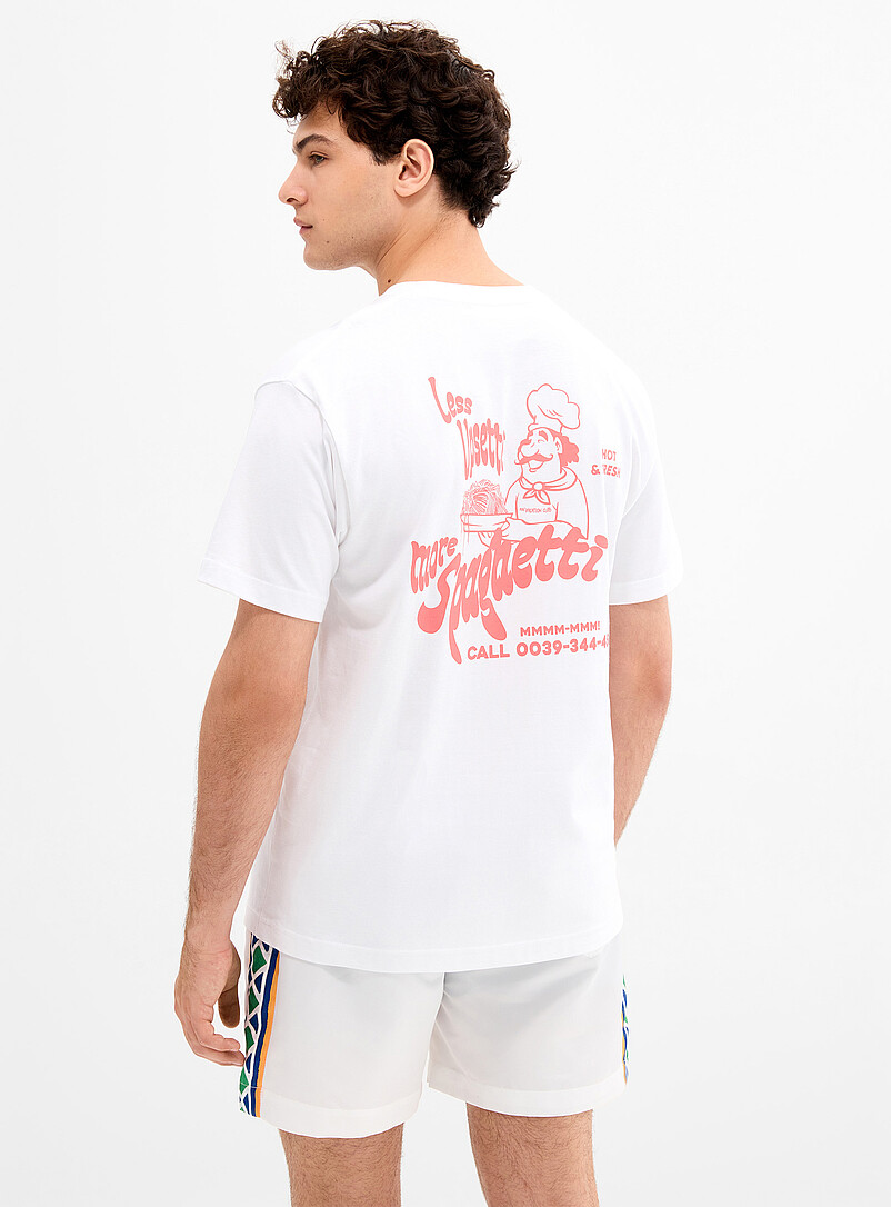 Less Upsetti T-shirt product image (primary)