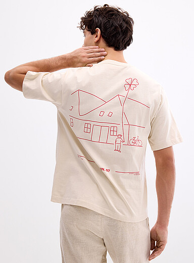 Le t-shirt dos dessin&eacute; Jett